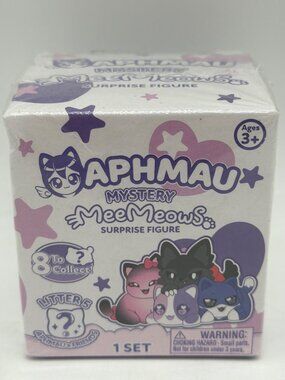 Aphmau Mystery MeeMeows Plush Surprise Figure Litter 5 Series 1 8 To Collect